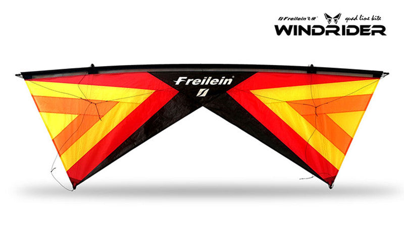 free shipping Windrider II quad line stunt kite adults kites real parachute fabric Freilein kite factory outdoor koi paraglider