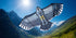 free shipping eagle kite flying string line for children kite factory ikite bird kite ripstop nylon fabric outdoor game sports