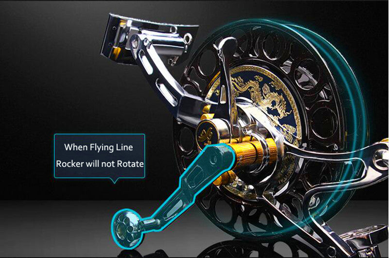 free shipping large professional kite reel for adult kites flying octopus kite string Three speed shift steel kite wheel dragon