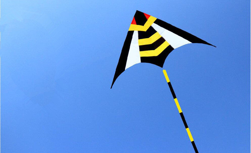 free shipping large delta kite flying nylon kite reel parachute cerf volant kevlar line eagle kiteboard kites for adults kites
