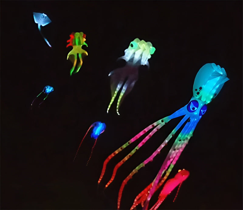 free shipping led trilobites kite for adults kite string line windsurfing papalote outdoor toys sport professional kite koi carp