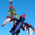 Flow Forms Pilot Lifter Kite 6㎡~12㎡ Large Single Line Parafoil Kite Line Laundry Soft Inflatable Kite 30D Ripstop Nylon with Bag