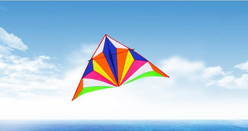 free shipping large fox kites for adults delta kite flying outdoor sports kites ripstop nylon fabric parachute kite lightweight