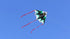 free shipping large bat kite flying children kite reel outdoor sports game kids toys ripstop nylon fabric primaris koinobori