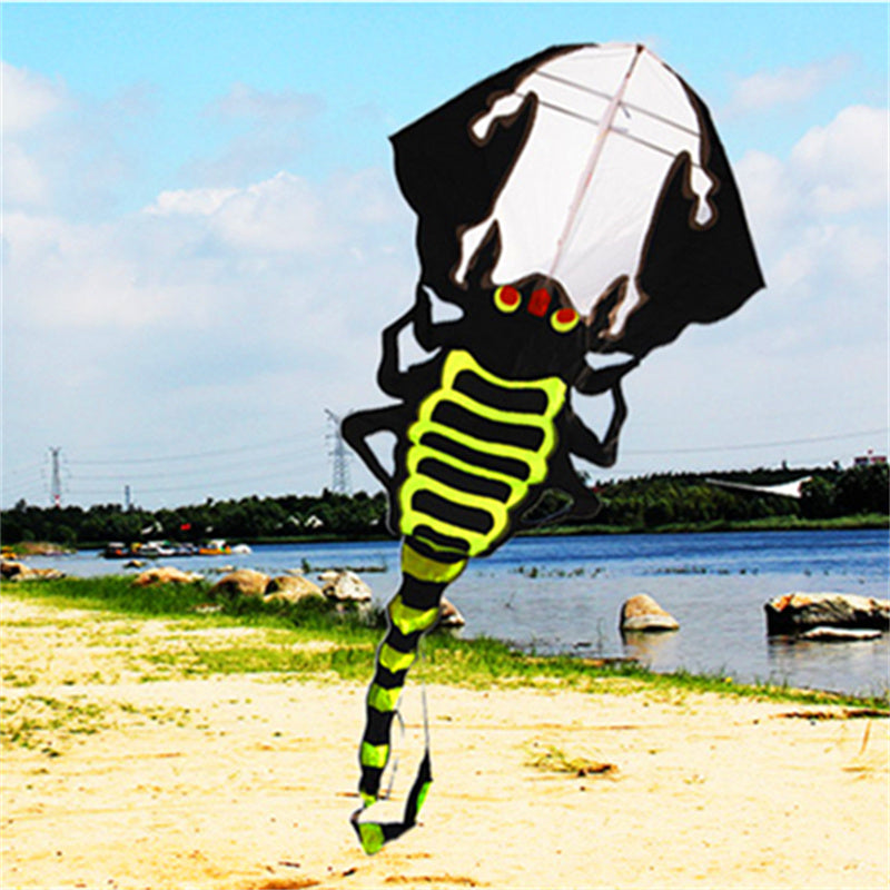 free shipping large soft kite scorpion kite line animated kites flying bird inflatable kite Outdoor game profession kite eaglas