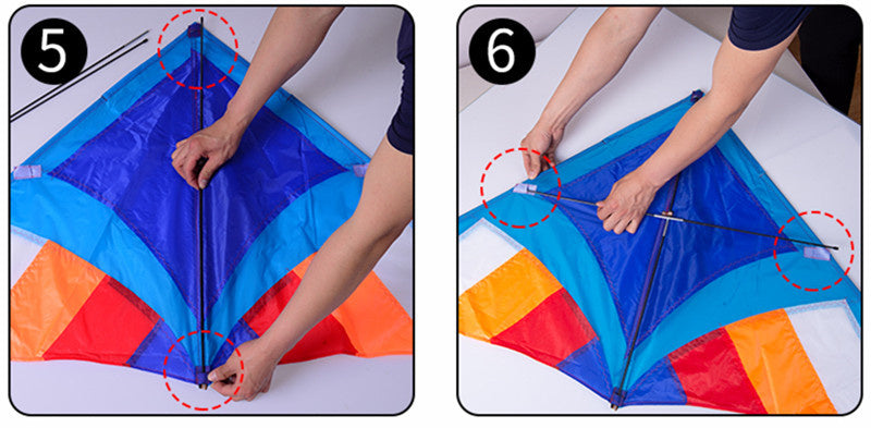 Free shipping children kites flying toys professional wind kites string line ripstop nylon kites factory kites for kids rainbow