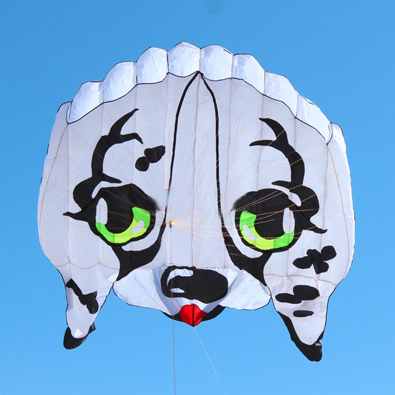 free shipping large dog kite flying professional kite factory walk in sky animal kite outdoor toys weifang kite real parachute