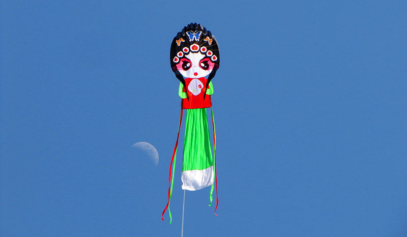 free shipping peking opera soft kite for adults kites nylon kite factory traditional kites windsurf parachute professional kite