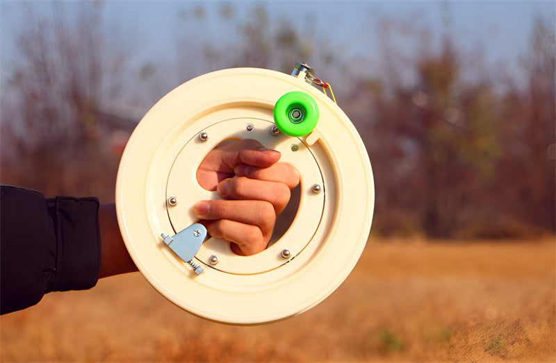 free shipping 28cm flying large kites reel adults kite reel abs kite wheel fishing rod kite surf kite accessories power kites