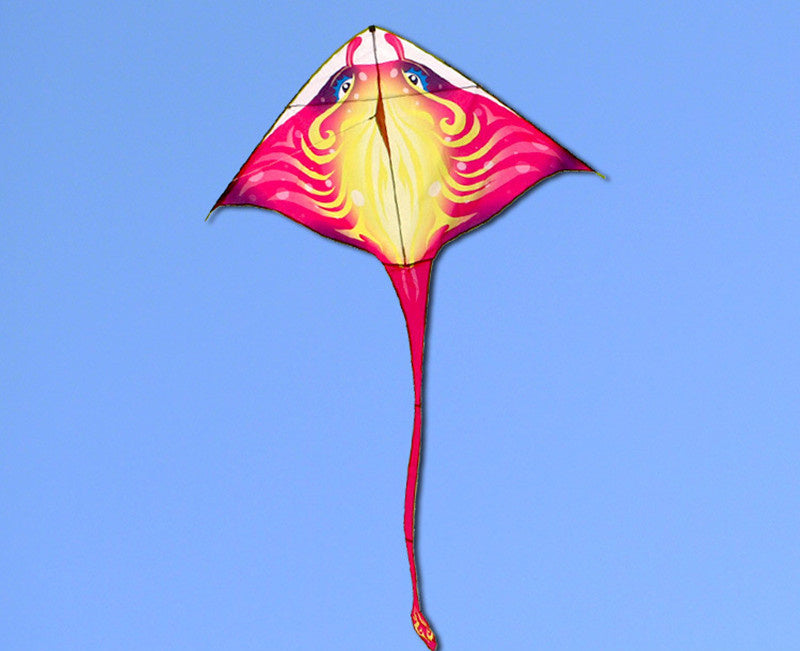 free shipping devil fish kites flying toys for children kites goldfish kites shark kite breeze kites cartoon kite nylon line koi