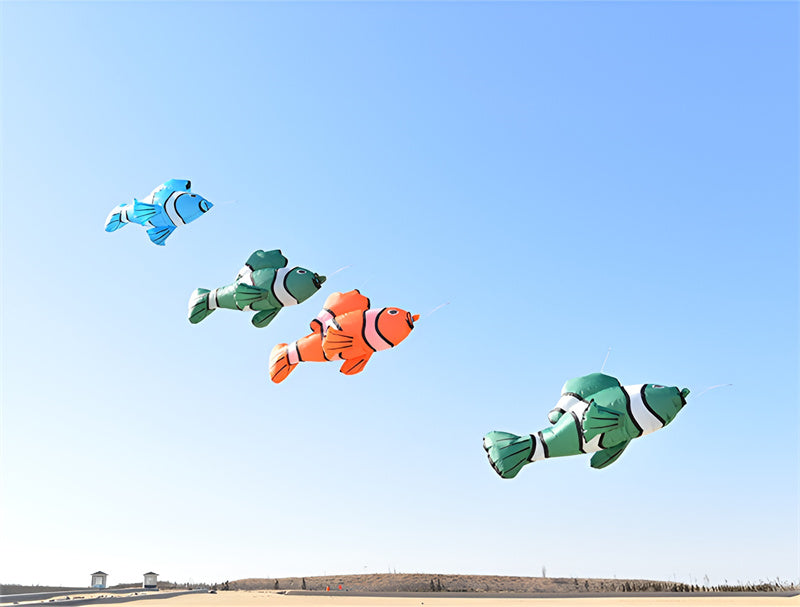 free shipping led fish kite for adults kite flying toys professional kites nylon fabric lifter kite snake kite big acquilone