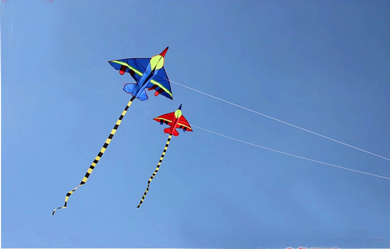 free shipping children plane kites for kids kites fighter kite line outdoor game toys cerf volant professional wind kites jouer