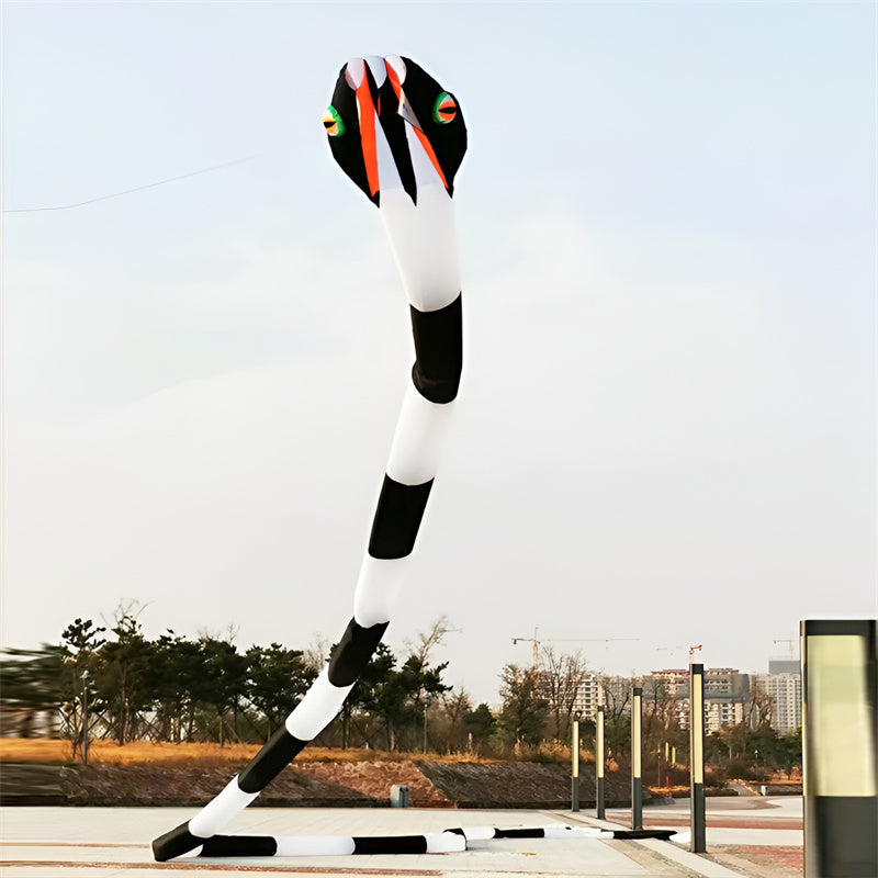 Free shipping professional kites snake soft kites for adults kite flying steering kites inflatable kite show huge kite bird big