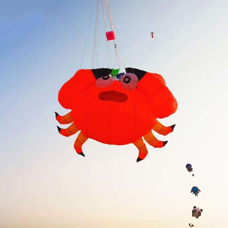 Free shipping soft kites pendant flying show kites crab kites inflatable kites factory airplane kite inflatable show kites