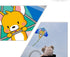 free shipping fox kite flying toys for children kites factory animal kites line cartoon kites koi rainbow high latawce toboganes