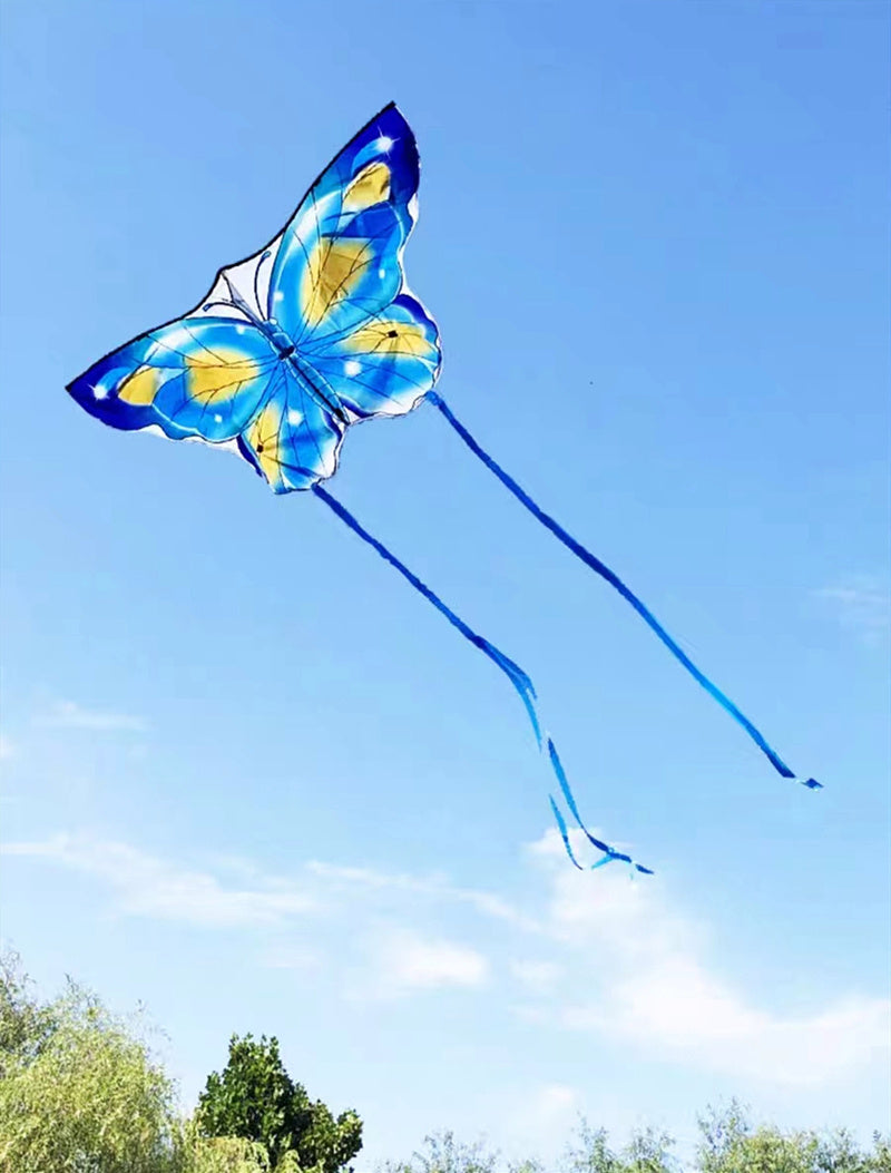free shipping butterfly kites flying for kids kites nylon kites factory professional winds kites recreational reel flying fairy