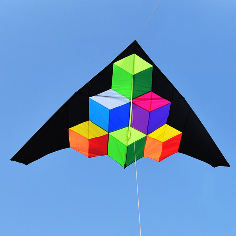 free shipping step by step kite with handle line kite fabric ripstop kite factory kitesurf cerf volant fishing accessories
