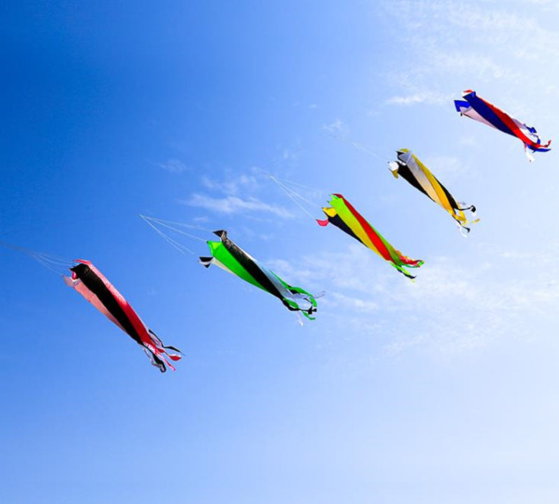 free shipping large kite tails 30m 15m 10m 3d kites windsocks kites accessories flying toy fun factory ikite store professional