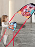 Free Shipping 10p Ejector toys outdoor toys flying kites for children kites string line fun toys flying kite rip stop for kite