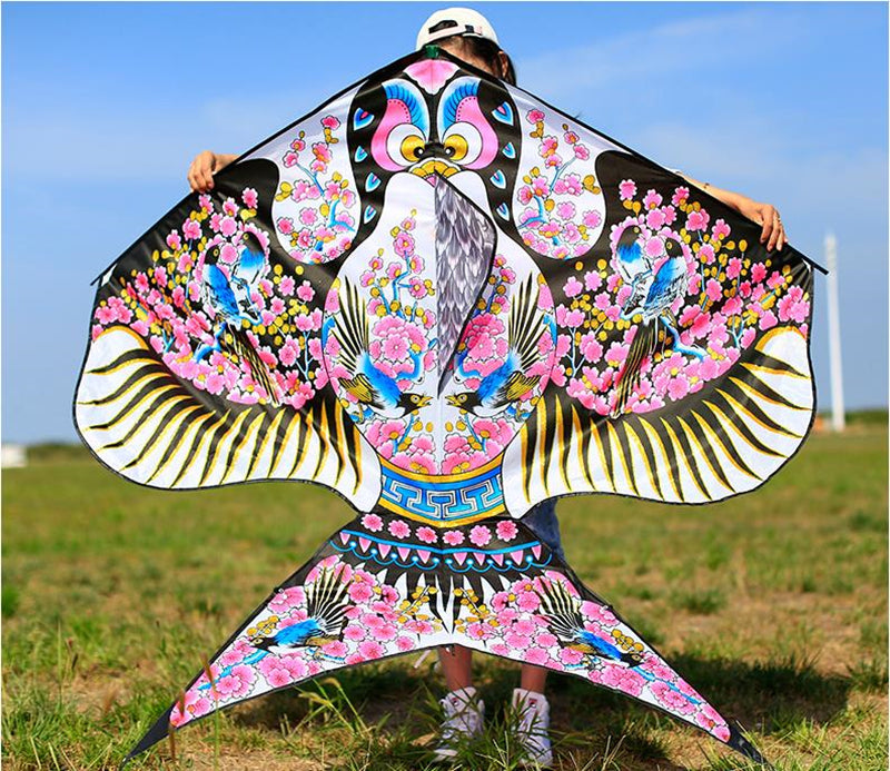 free shipping goldfish kite flying traditional swallow kite string line for children kites fish kites kids toys outdoor game koi