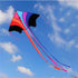free shipping flying rainbow kite nylon fabric line kids kites factory outdoor toys large kite reel delta kite for adults kites