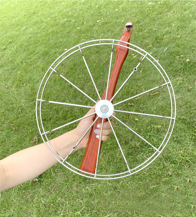 free shipping 36cm large kite reel for adults wheel flying eagle kite string line stainess steel professional kite parachute toy