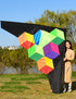 free shipping step by step kite with handle line kite fabric ripstop kite factory kitesurf cerf volant fishing accessories