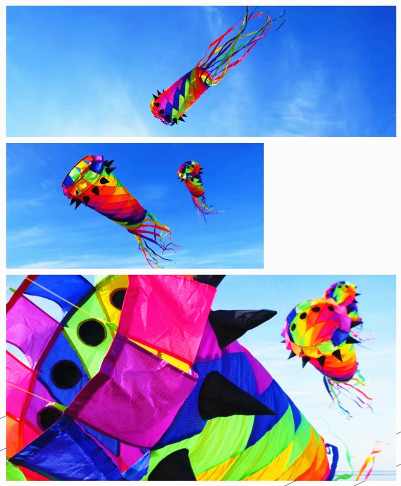 free shipping new kites windsocks 3d kites tails large kites for adults kites accessories soft kites outdoor toy Parachute kites