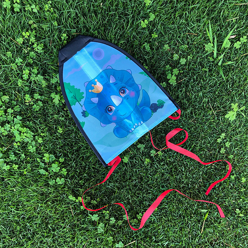 Free Shipping 10p Ejector toys outdoor toys flying kites for children kites string line fun toys flying kite rip stop for kite