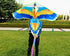 free shipping dragon kites flying toys for kids kites string line eagle kite factory wind kites for children Parachute sports