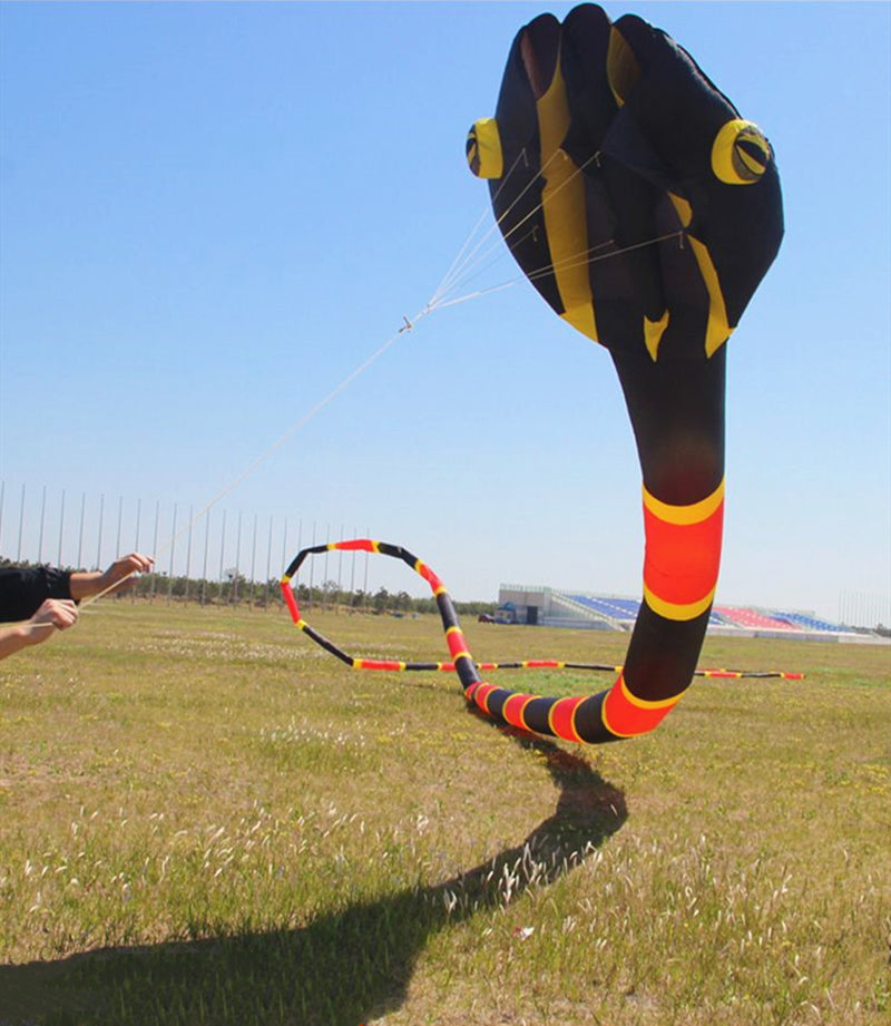 Free shipping snake soft kites professional kites for adults kite flying steering kites inflatable kite large kite flying kevlar