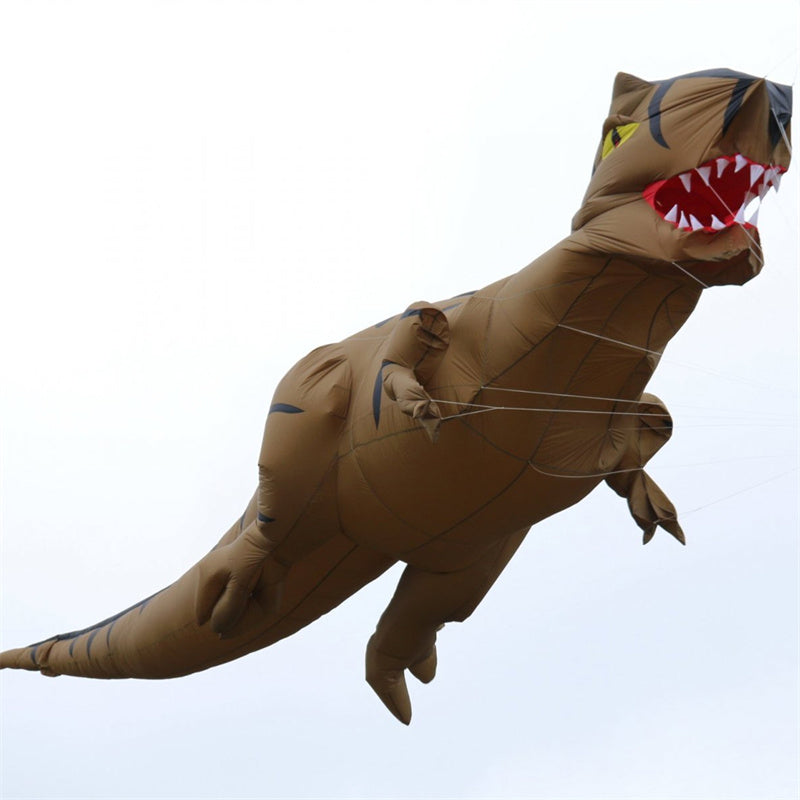 Free Shipping 6m~10m Overlord Dragon Kite Line Laundry Pendant Soft Inflatable Show Kite for Kite Festival 30D Ripstop Nylon with Bag