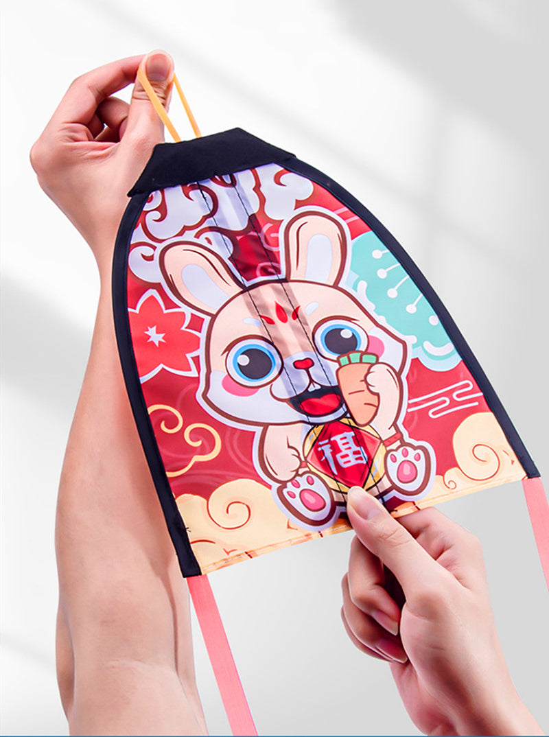 Free Shipping 10p Ejector toys outdoor toys flying kites for children kites string line fun toys flying kite rip stop for kite
