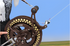 free shipping 27cm giant kite reel for adults kites wheel alloy anti-reverse speed change wire brake professional wind kites koi