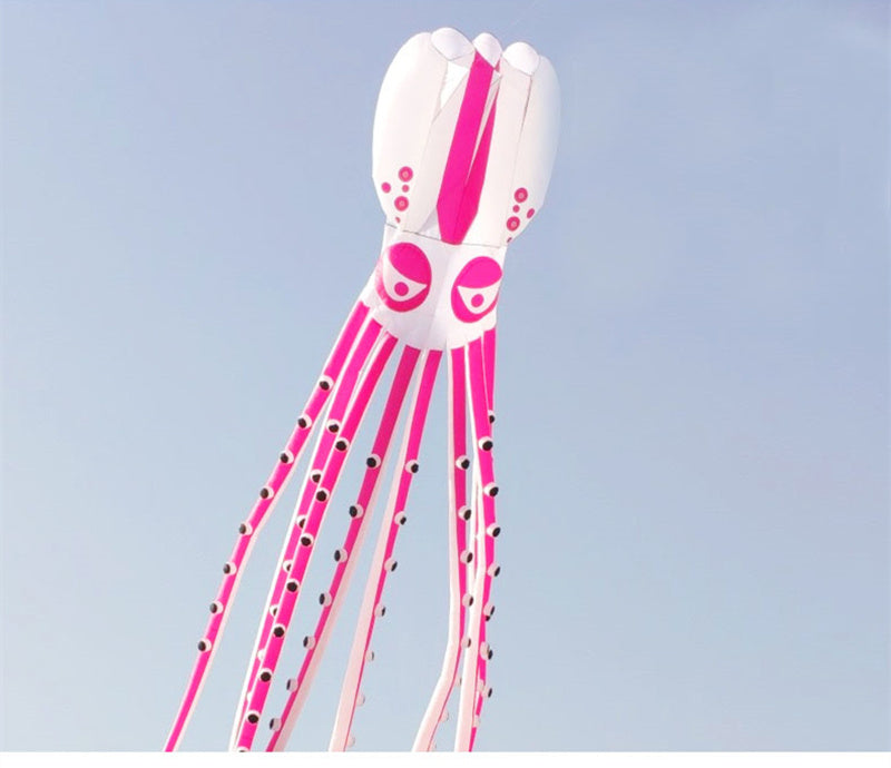 free shipping large octopus kite flying soft kite display kites for adults kites parachute professional kites inflatable kites
