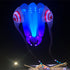 free shipping led fish kite flying trilobites factory kite for adults kite string line windsurfing papalote outdoor toys sport