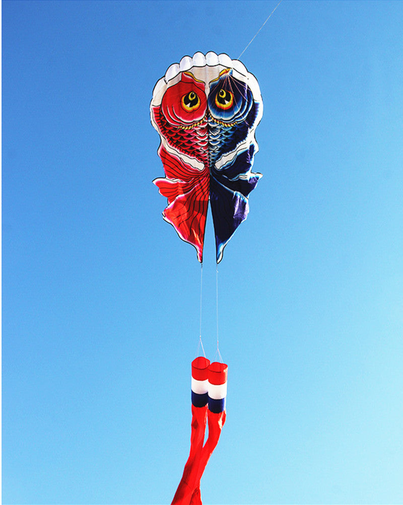 free shipping fish kite flying soft kite for adults inflatable kites windsocks kite parachute professional kite factory sell koi