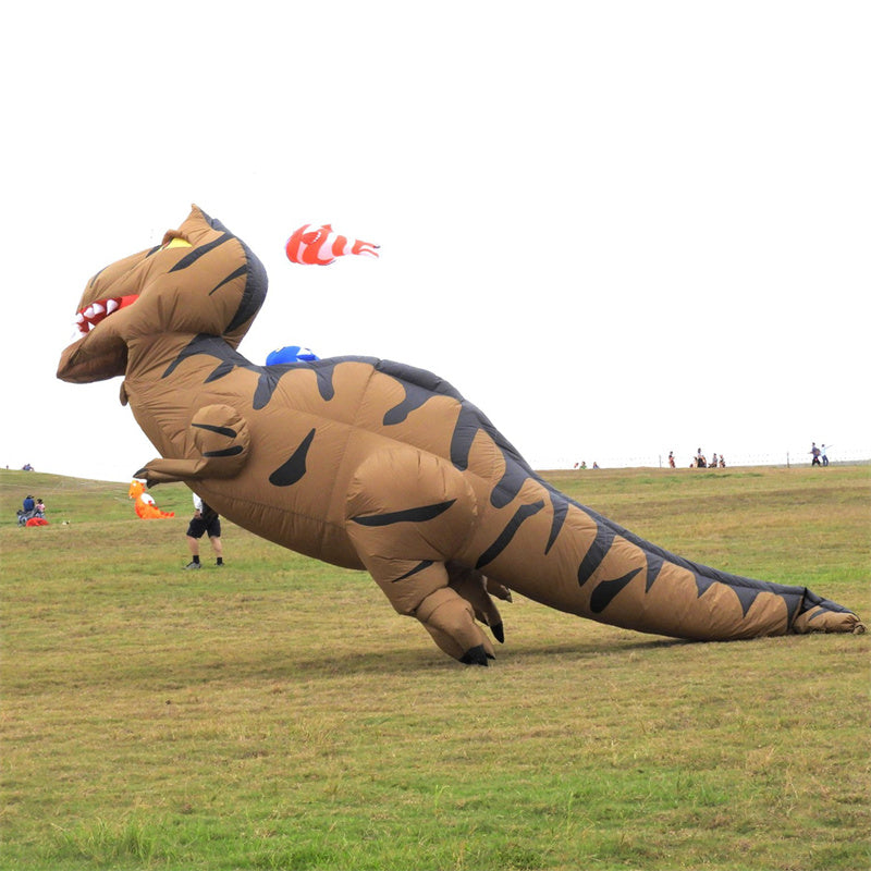 Free Shipping 6m~10m Overlord Dragon Kite Line Laundry Pendant Soft Inflatable Show Kite for Kite Festival 30D Ripstop Nylon with Bag
