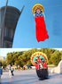 free shipping 8m peking opera kite flying soft kite outdoor toy latawiec kite for adults cometa cerf volant weifang kite factory