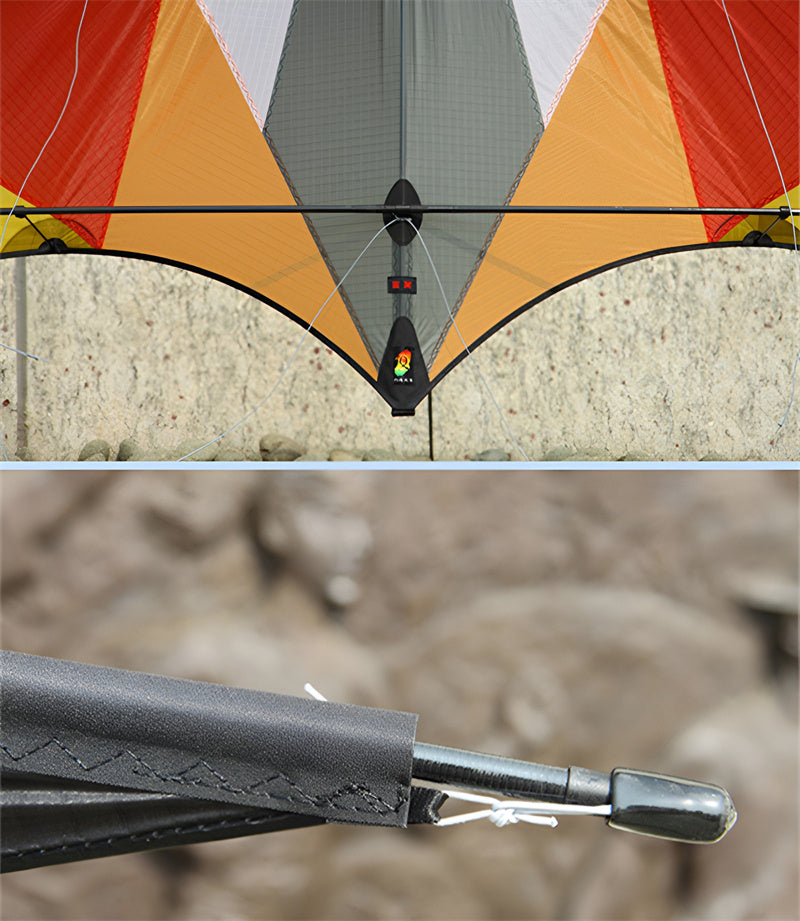 free shipping 255cm dual line stunt kite thunder wing power kite line speak loudly professional wind kites for adults kites reel
