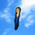 free shipping 24m large kite flying soft kite reel parachute nylon fabric giant inflatable kite weifang kite pilot factory tails
