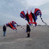 Free Shipping 7㎡~16㎡ Trilobite Kite Large Single Line Parafoil Kite Line Laundry Soft Inflatable Kite 30D Ripstop Nylon with Bag