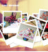 free shipping 100pcs/lot diy kite blank kite line diamond kite toys for children kites factory painting kite educational kites