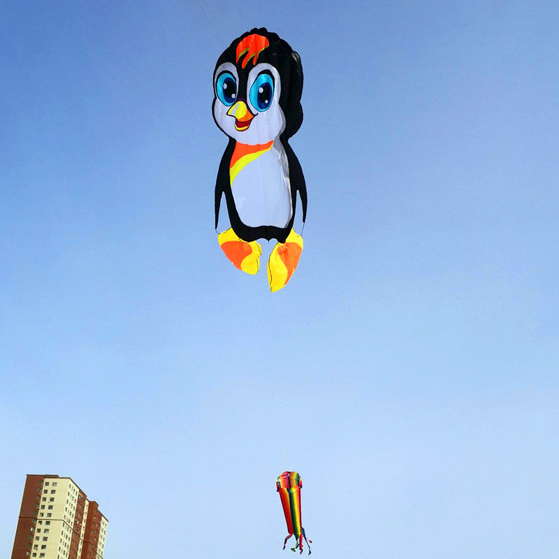 free shipping large Penguin kite flying soft kite big outdoor toys for children professional kite line show kites door octopus