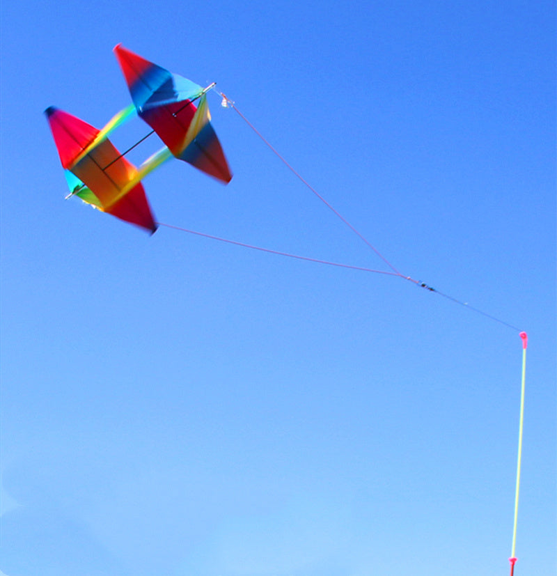 free shipping PE rotating kite flying toys for children kites 3d kites snake coil show kites colorful flying weifang kites fish