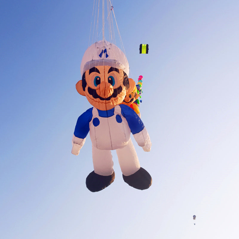 Free Shipping inflatable kite pendant flying soft kite windsocks kites show windrad inflatable toys drachenflieger 3d kites