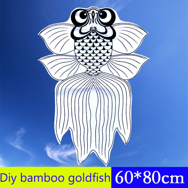 free shipping 5pcs diy blank kite bamboo animal kitesurf kite line ripstop toys painting weifang kite factory kite eagle bird
