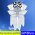 free shipping 5pcs diy blank kite bamboo animal kitesurf kite line ripstop toys painting weifang kite factory kite eagle bird