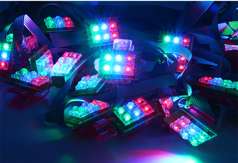 free shipping diy led kite flying 56pcs led lamp shinning hang on kites for adults outdoor toys cerf volant cometas led light