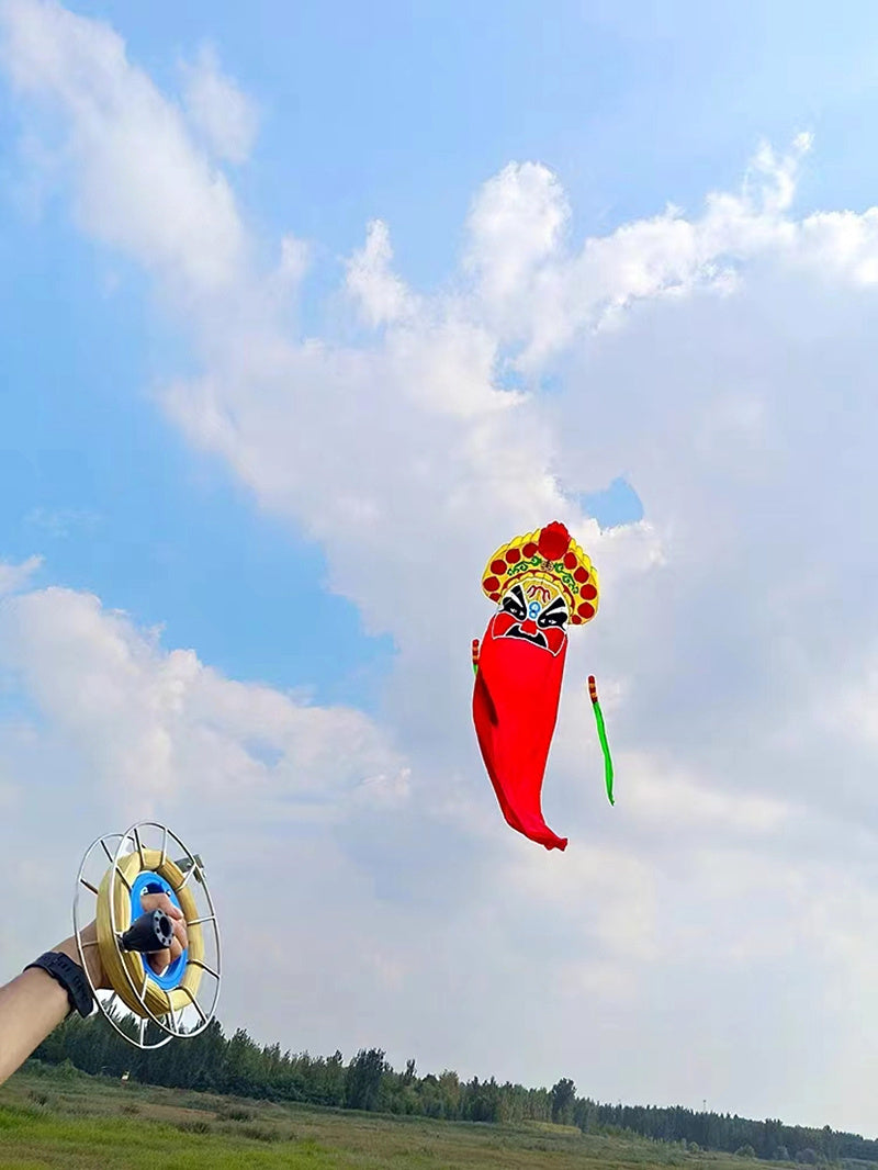 Free Shipping 12m large kites Chinese traditiona flying inflatable kites outdoor games rebel winter in the sky kite connector